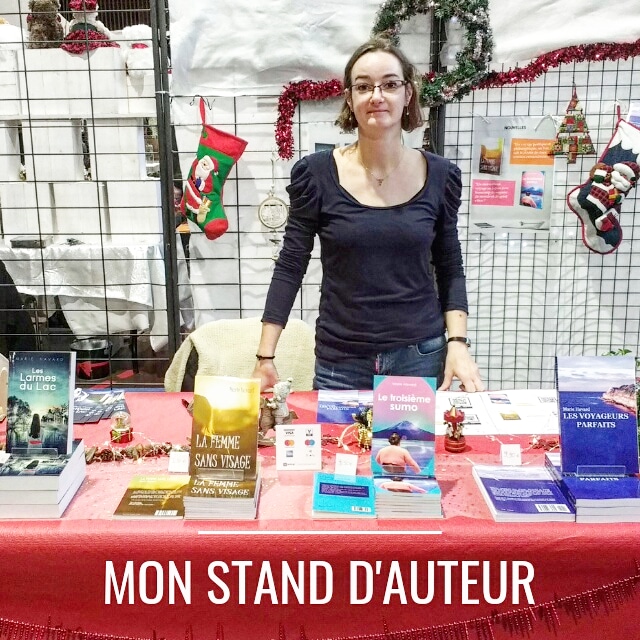 28 nuances de romanciers : mon stand d'auteur