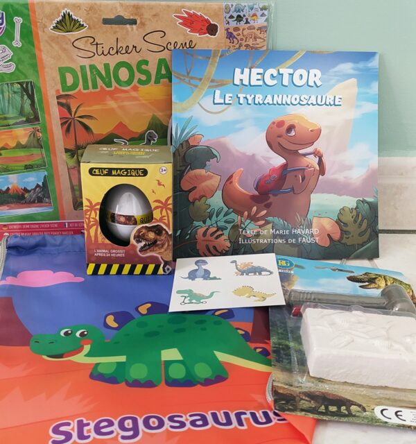 Cadeau dinosaure Hector le Tyrannosaure, enfants 3 à 5 ans